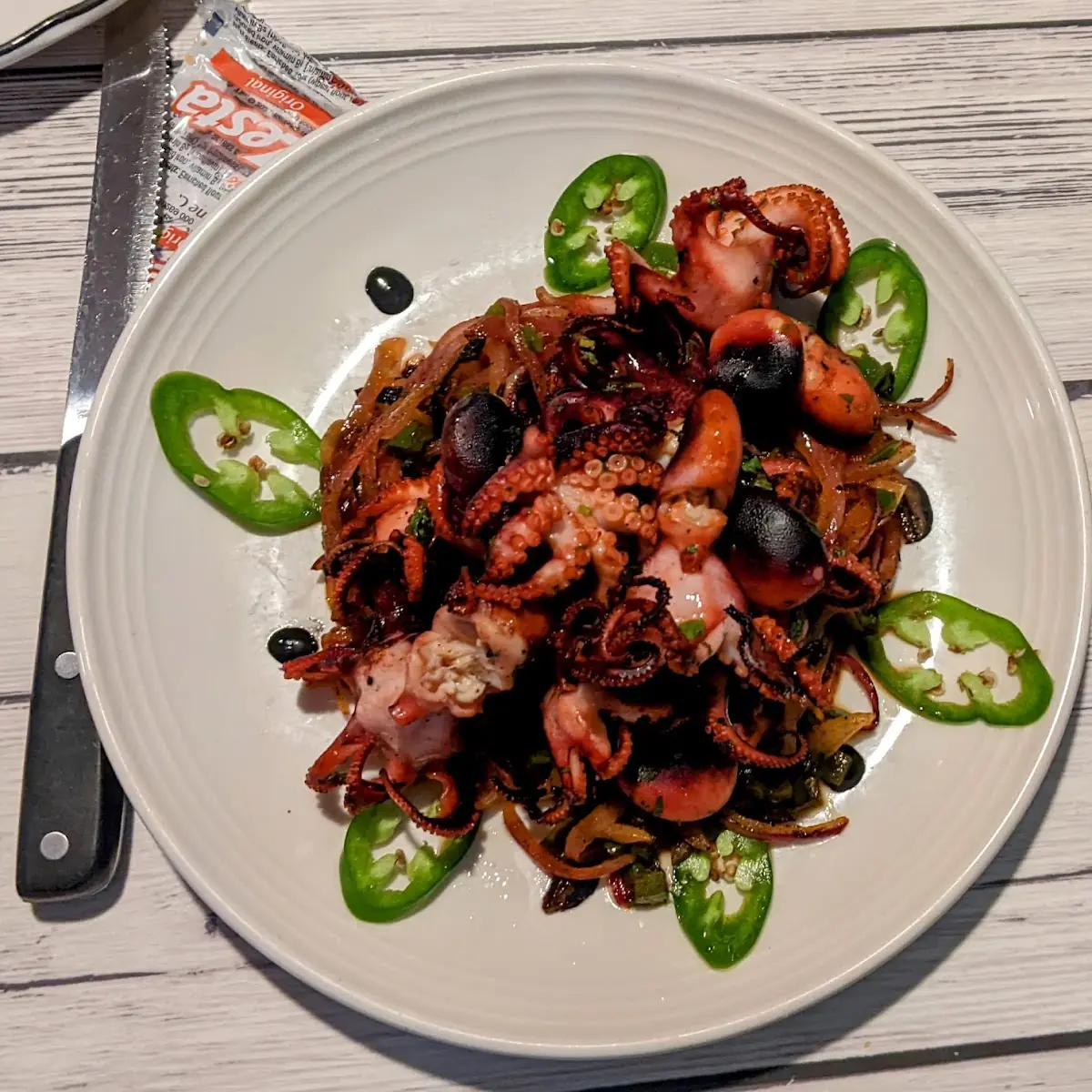 Grilled Baby Octopus