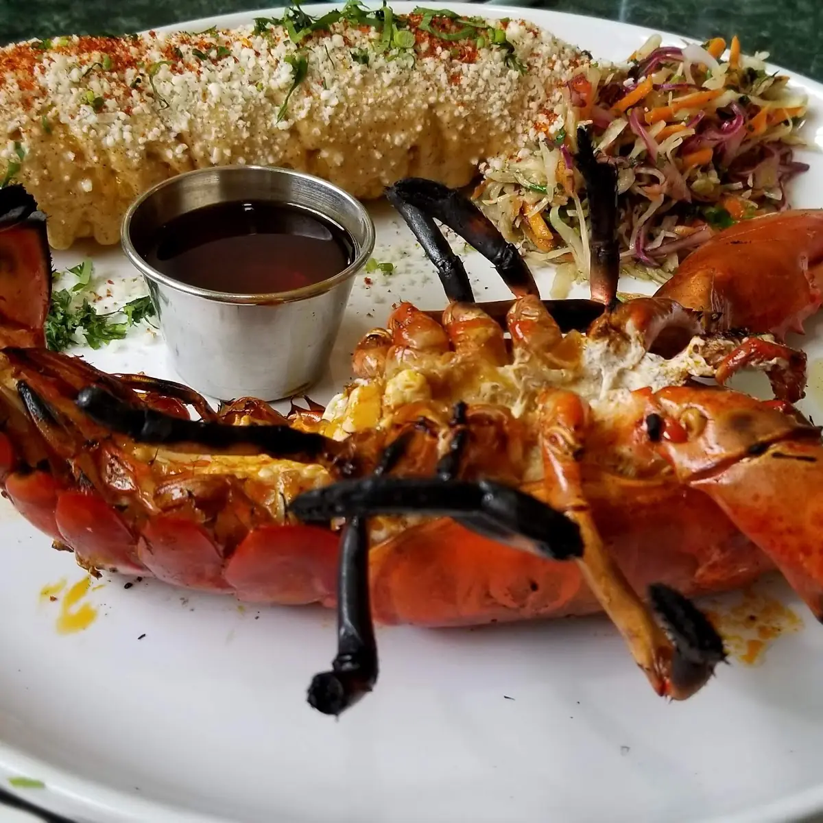 Grilled Live Lobster