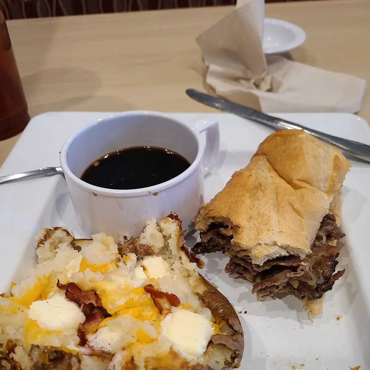 Black Angus Roast Beef Spud
