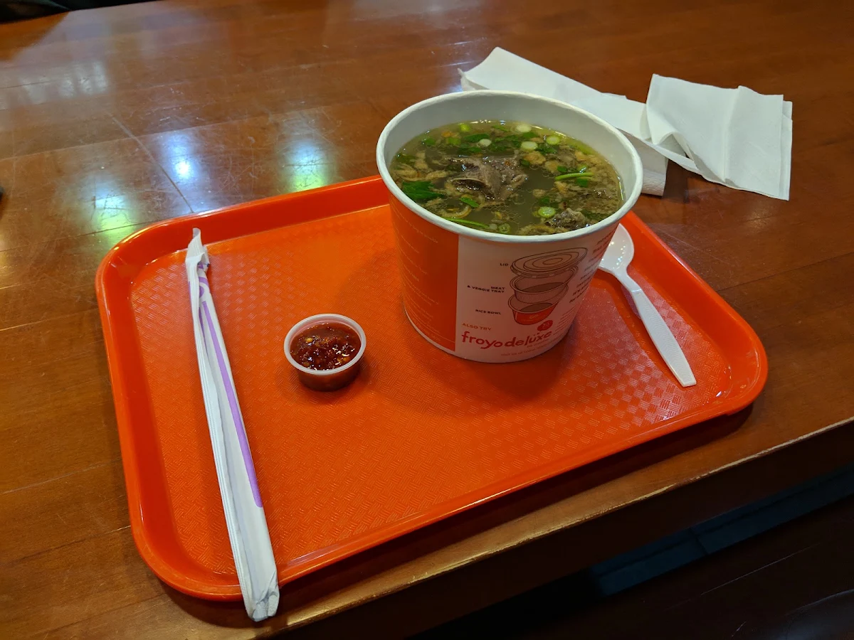 Beef Brisket Soup, Rice Bowl Deluxe (Whyte Ave)