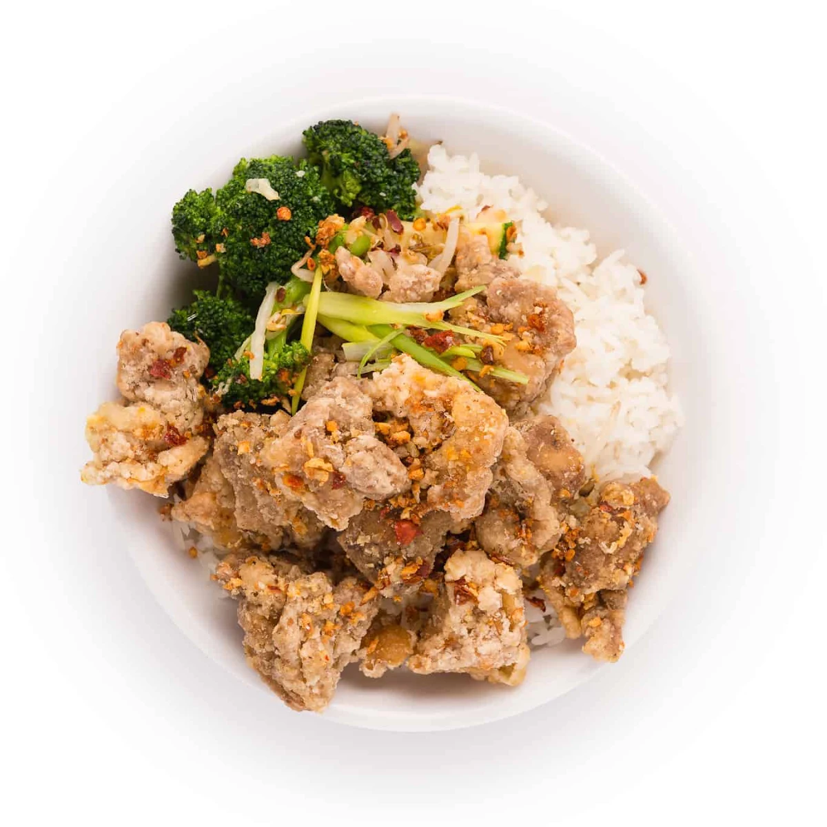 Taiwanese Deep-Fried Chicken Bowl, Rice Bowl Deluxe (Whyte Ave)