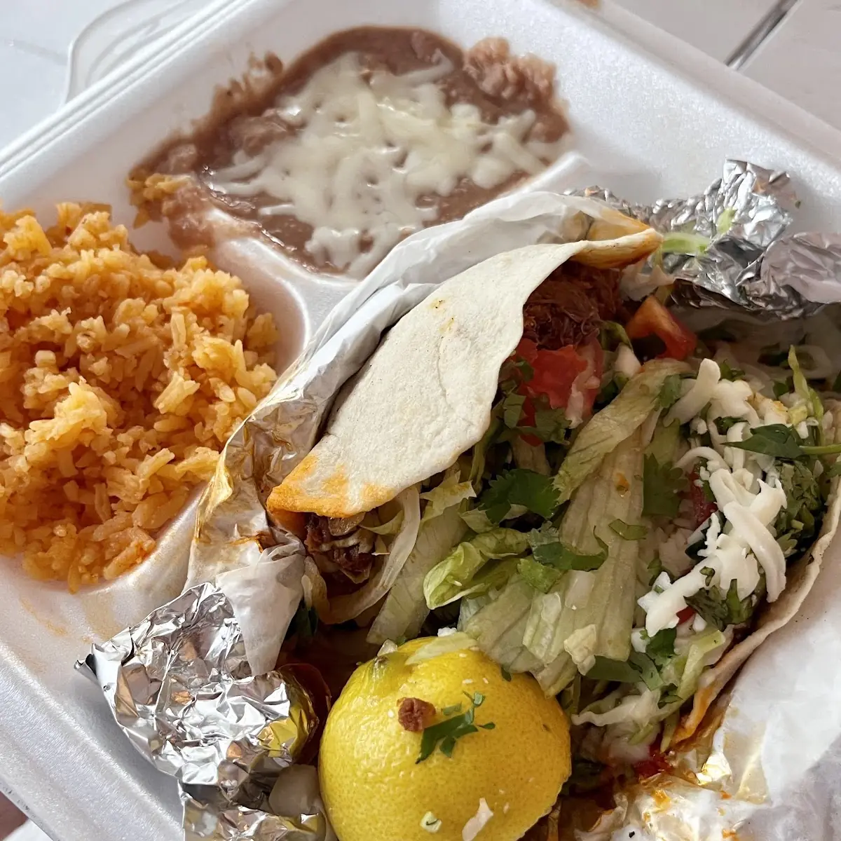 Al Pastor Taco Dinner