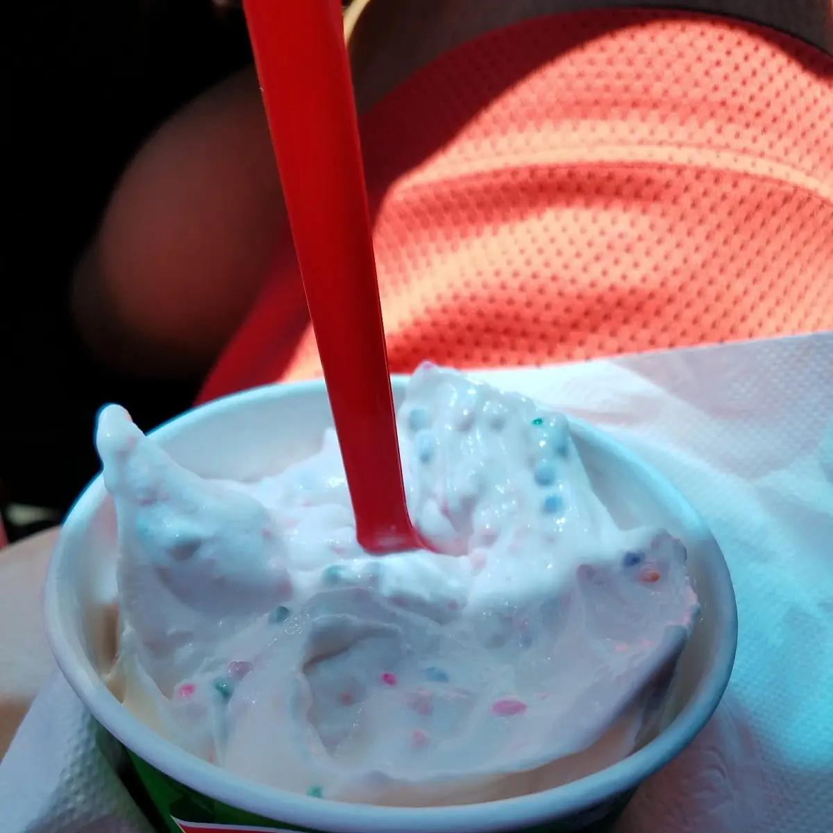 Cotton Candy Blizzard Treat