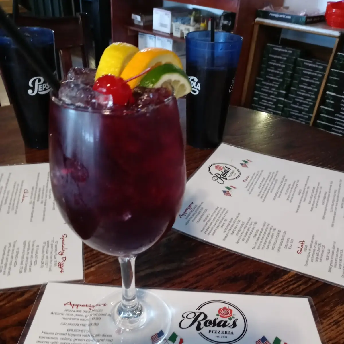 Rosa's Red Sangria