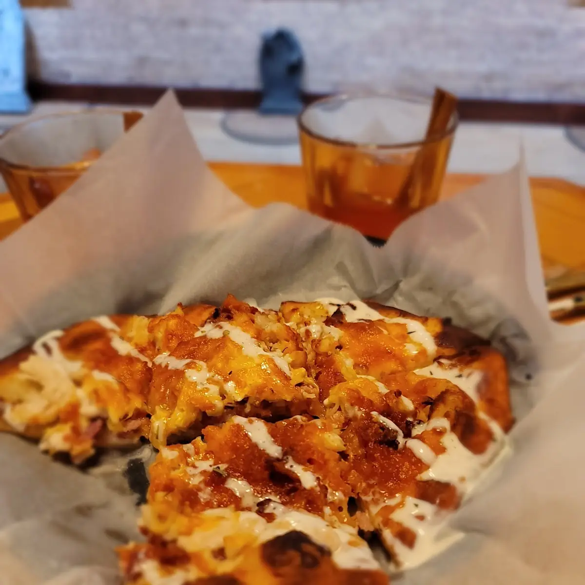 Chicken Bacon Ranch Pizza