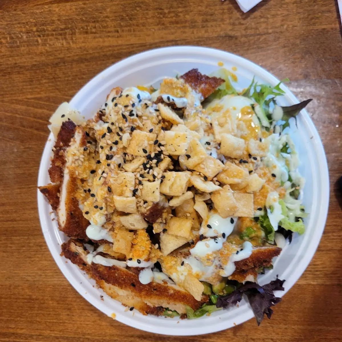 Build Your Own Bowl with Crispy Chicken