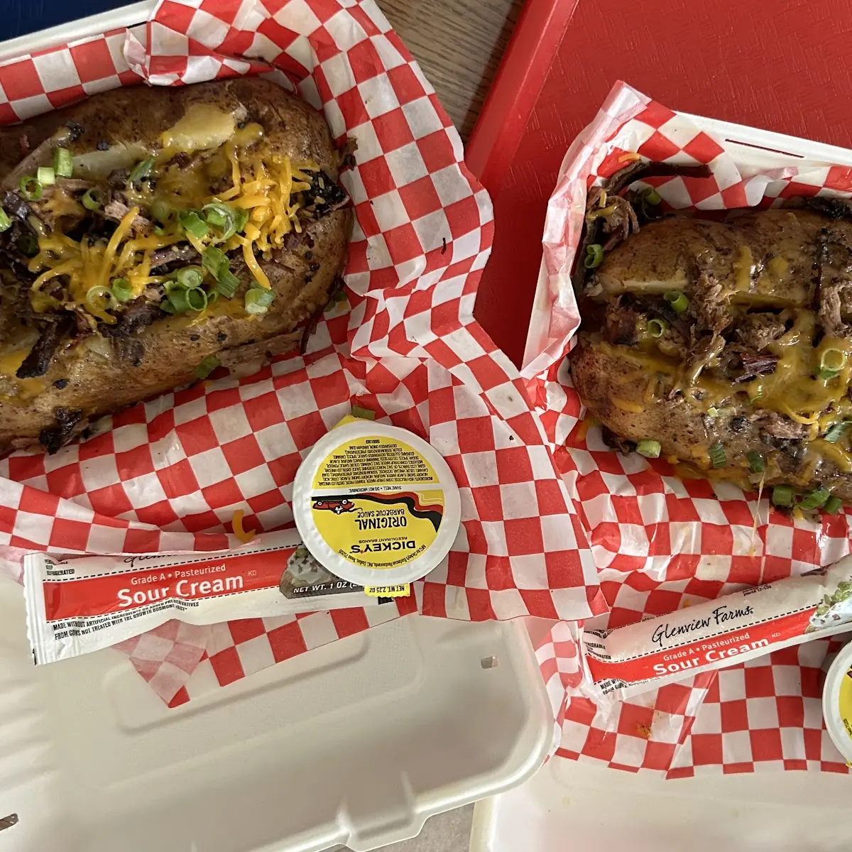 Baked Potato with Brisket