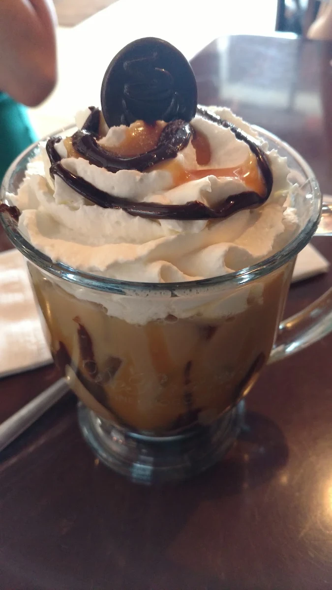 Salted Caramel Iced Coffee