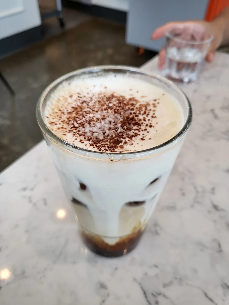 Iced Tiramisu Cream Latte, Canffle