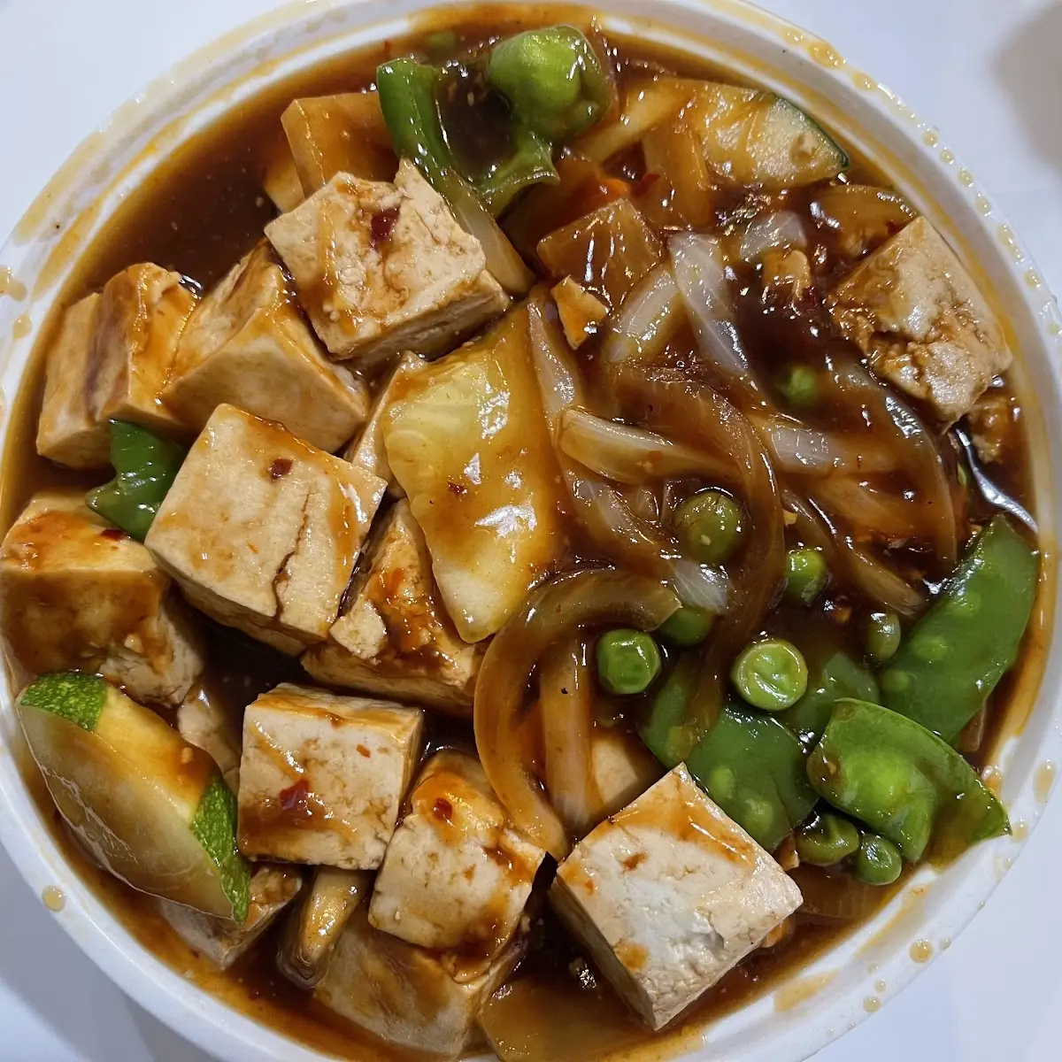 MA PO Tofu Bean Curd with White Rice