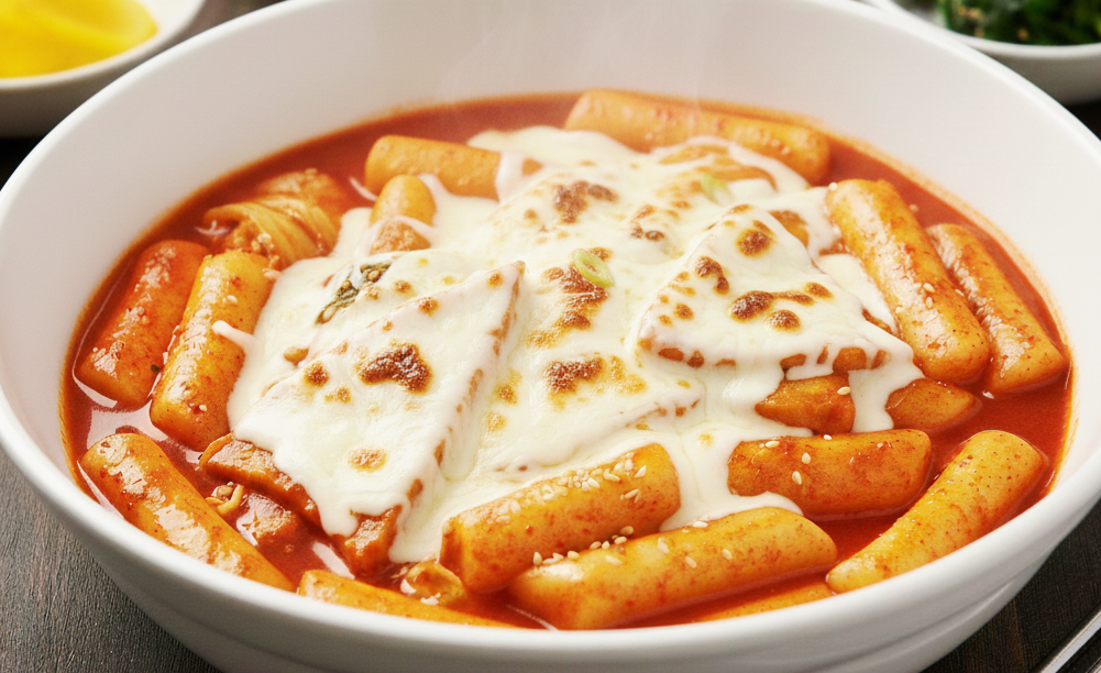 Cheese Topokki, AJIO KOREAN &JAPANESE RESTAURANT (아지오 한식 일식)