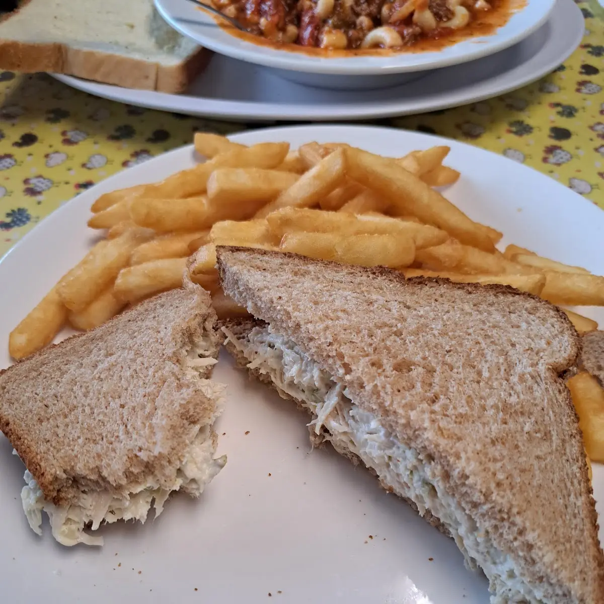 Chicken Salad on Wheat