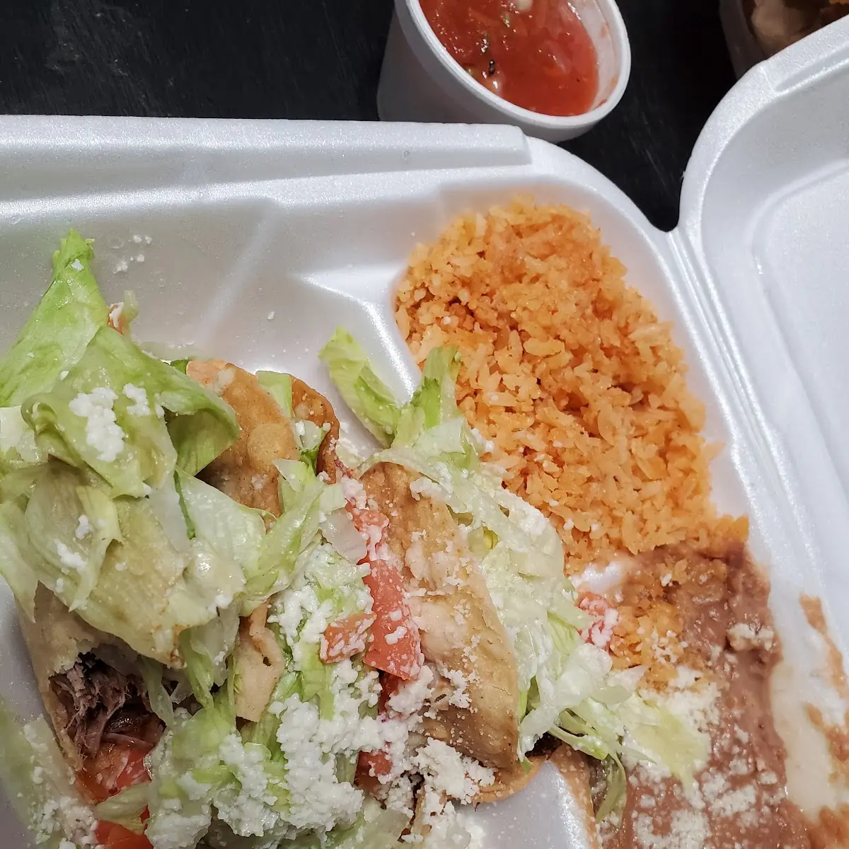 Three Hard Shell Tacos