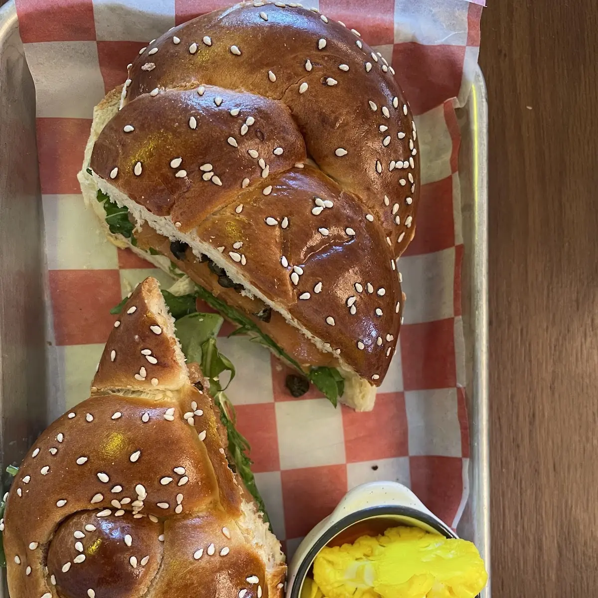 Smoked Salmon Sandwich