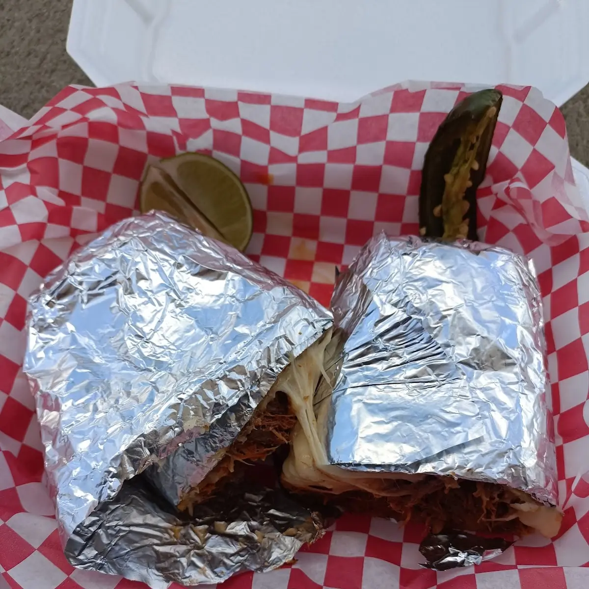 Burrito Supreme de Birria