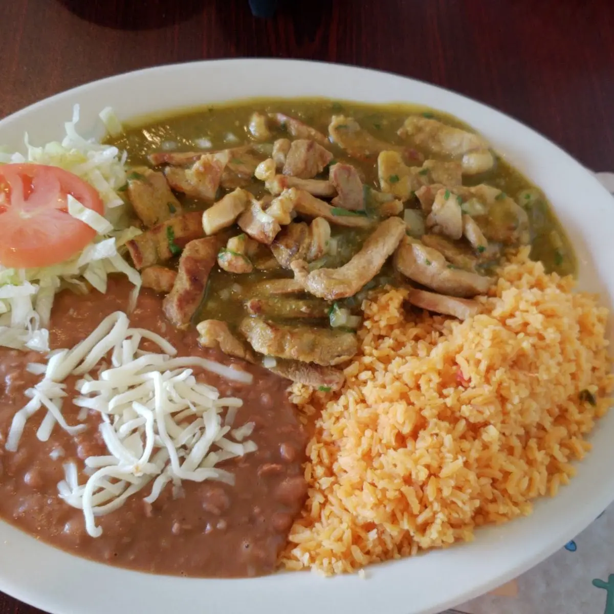 Lomo En Salsa Verde
