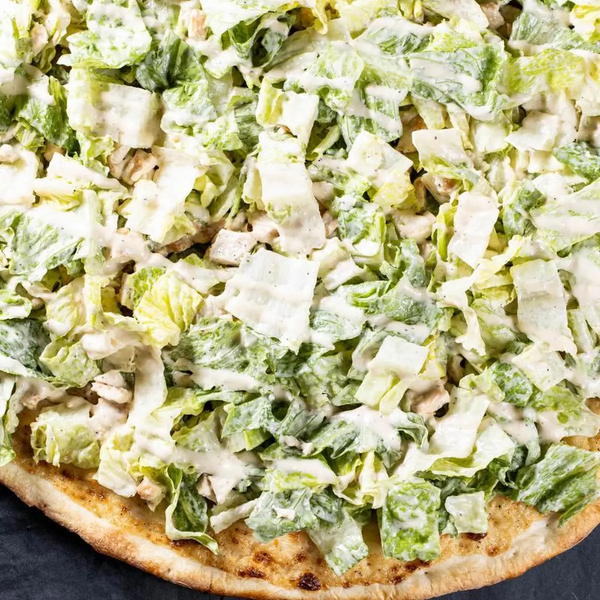 Grilled Chicken Caesar Pizza