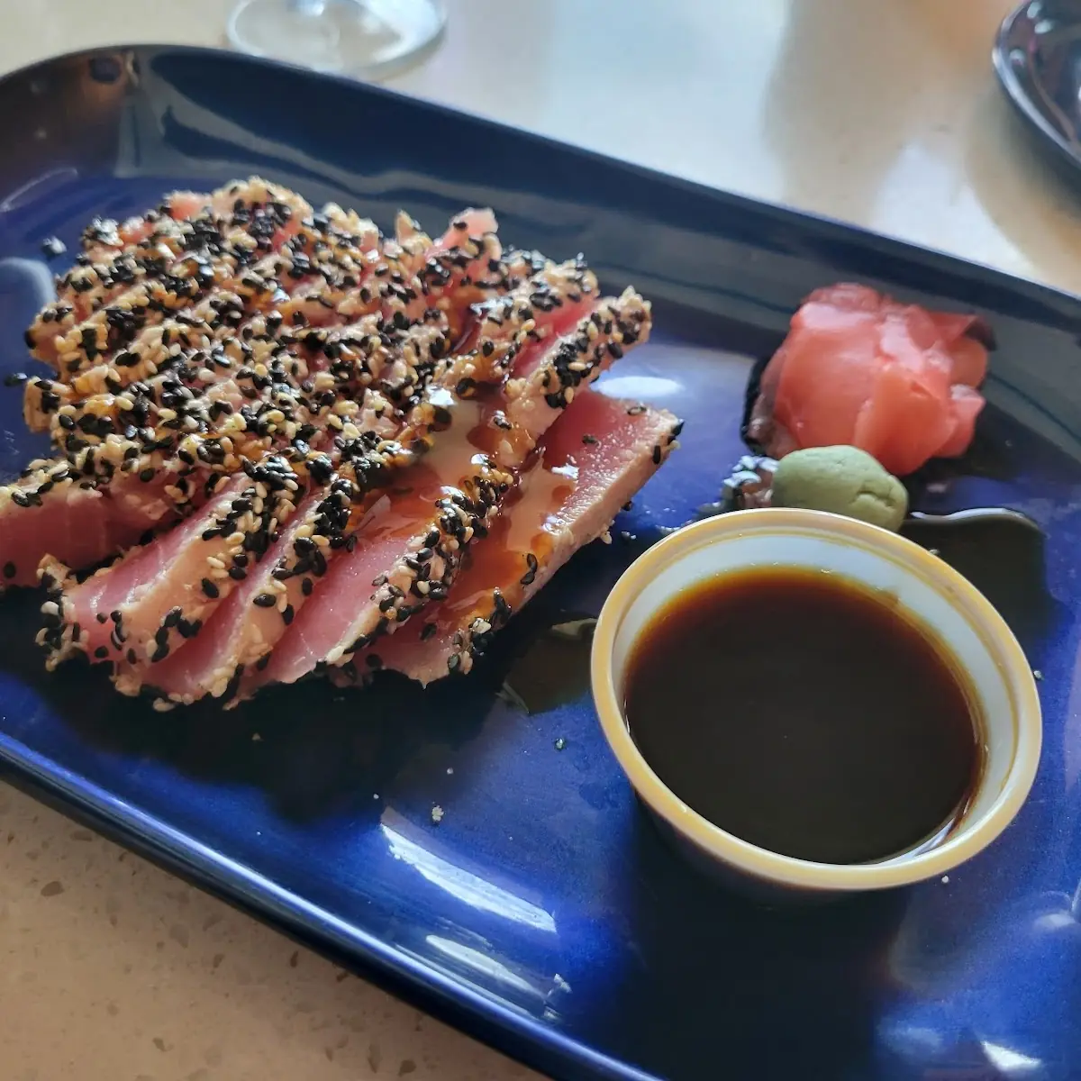 Seared Ahi Tuna Appetizer
