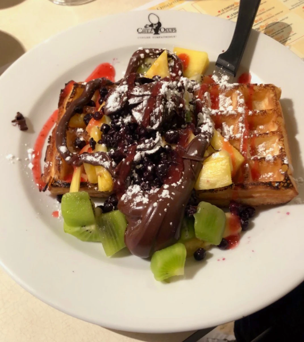 Gaufre Nutella