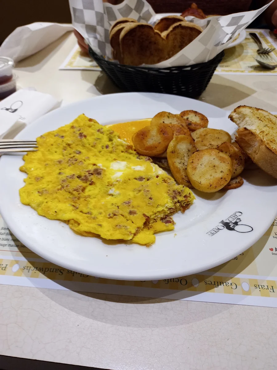 Omelette Fromage Bacon