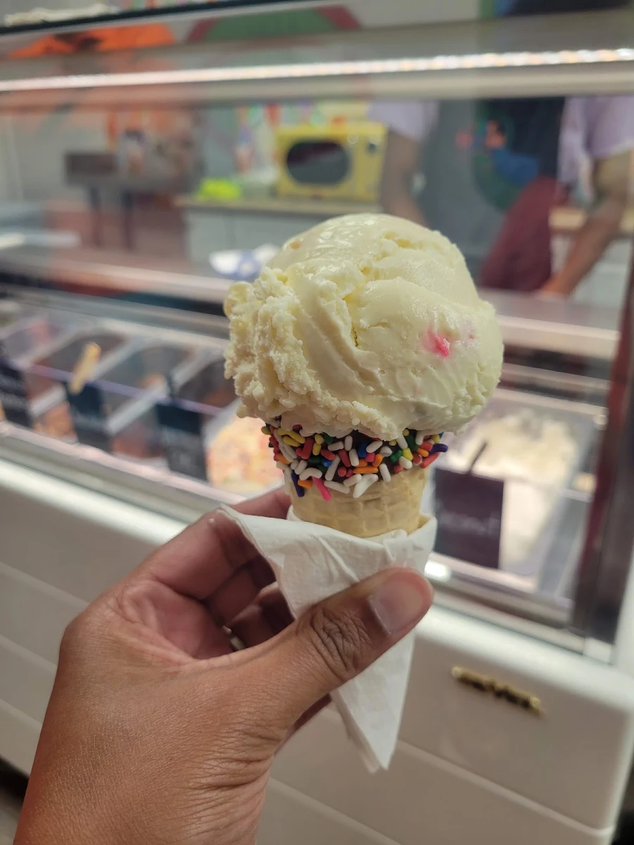 Birthday Cake Ice Cream Cone