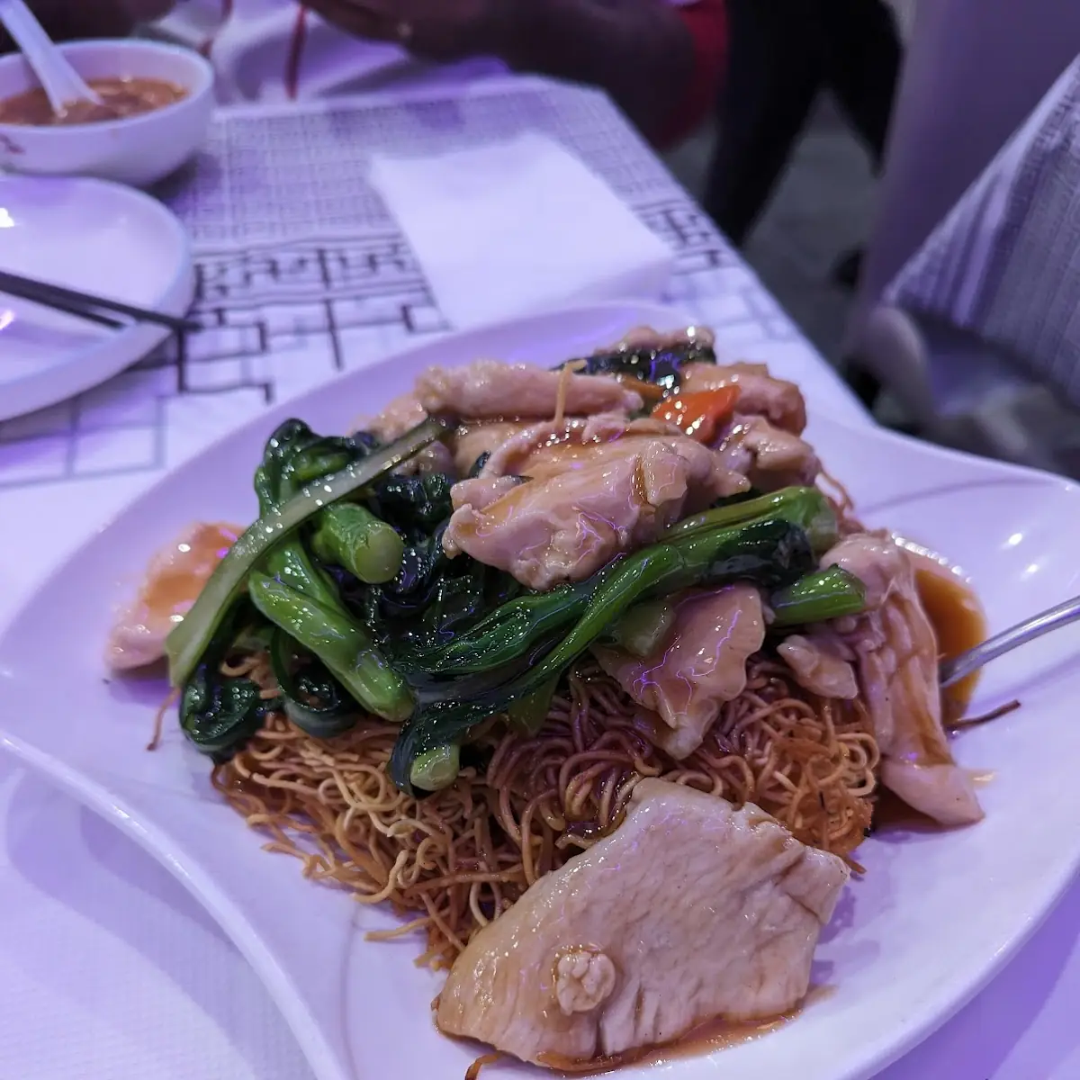 Chicken and Veggies Fried Noodles