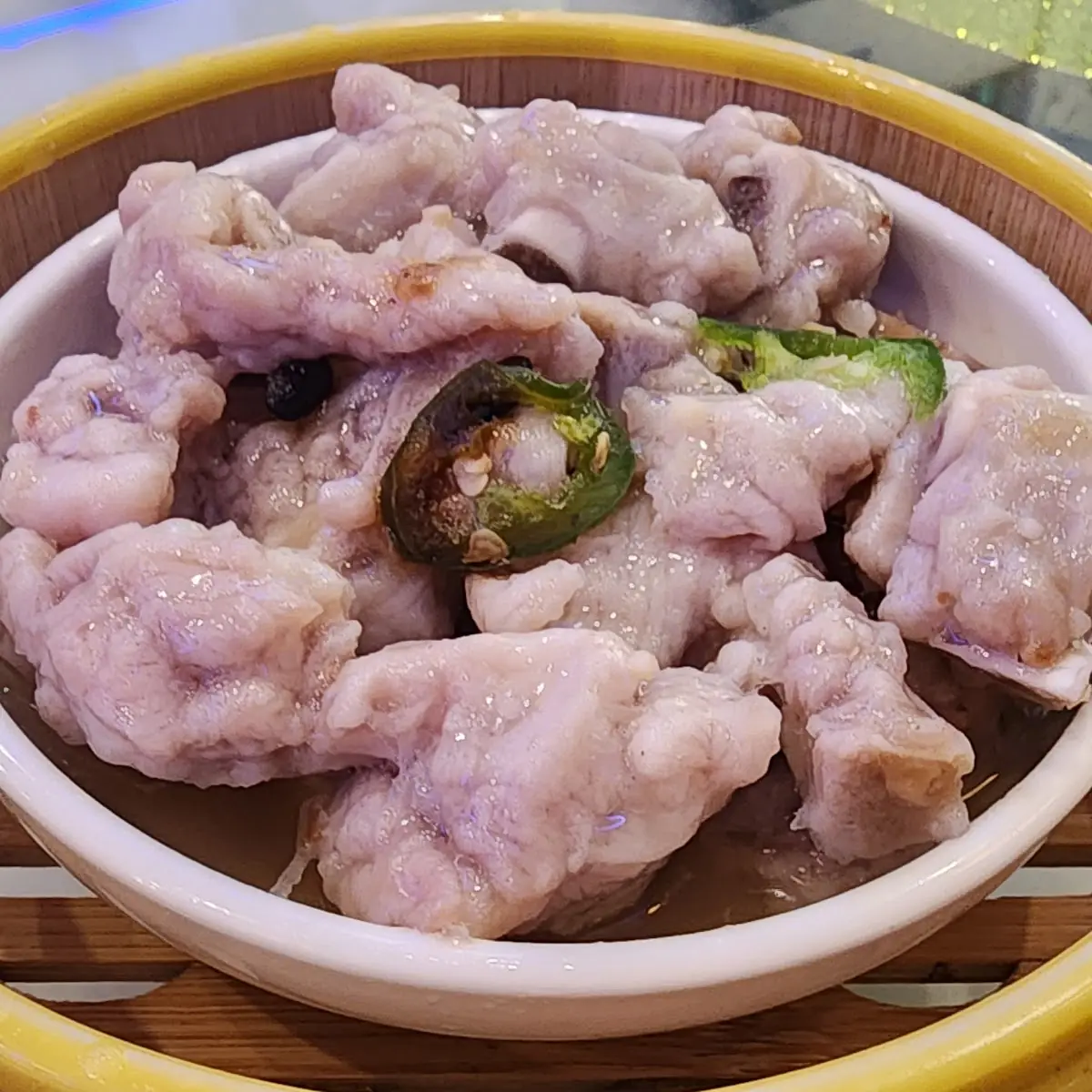 Steamed Pork Ribs with Taro