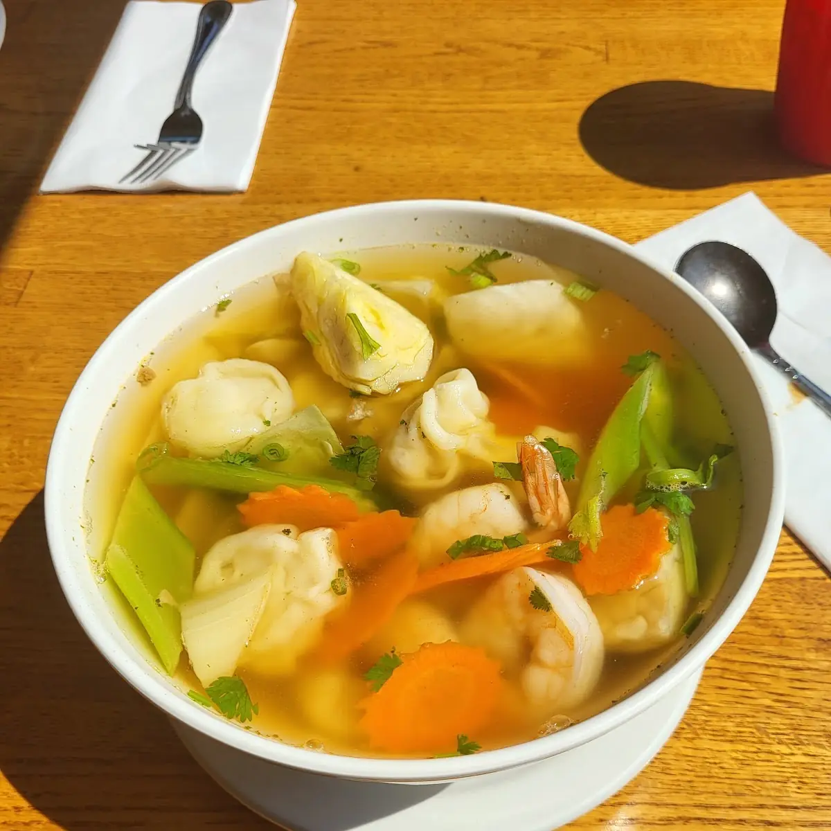 Thai Wonton Soup