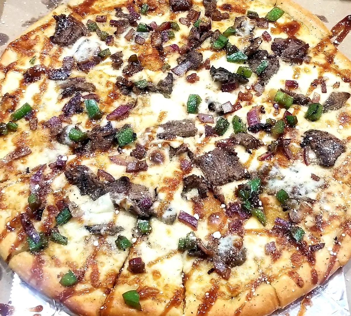 Pizza Philly Cheesesteak