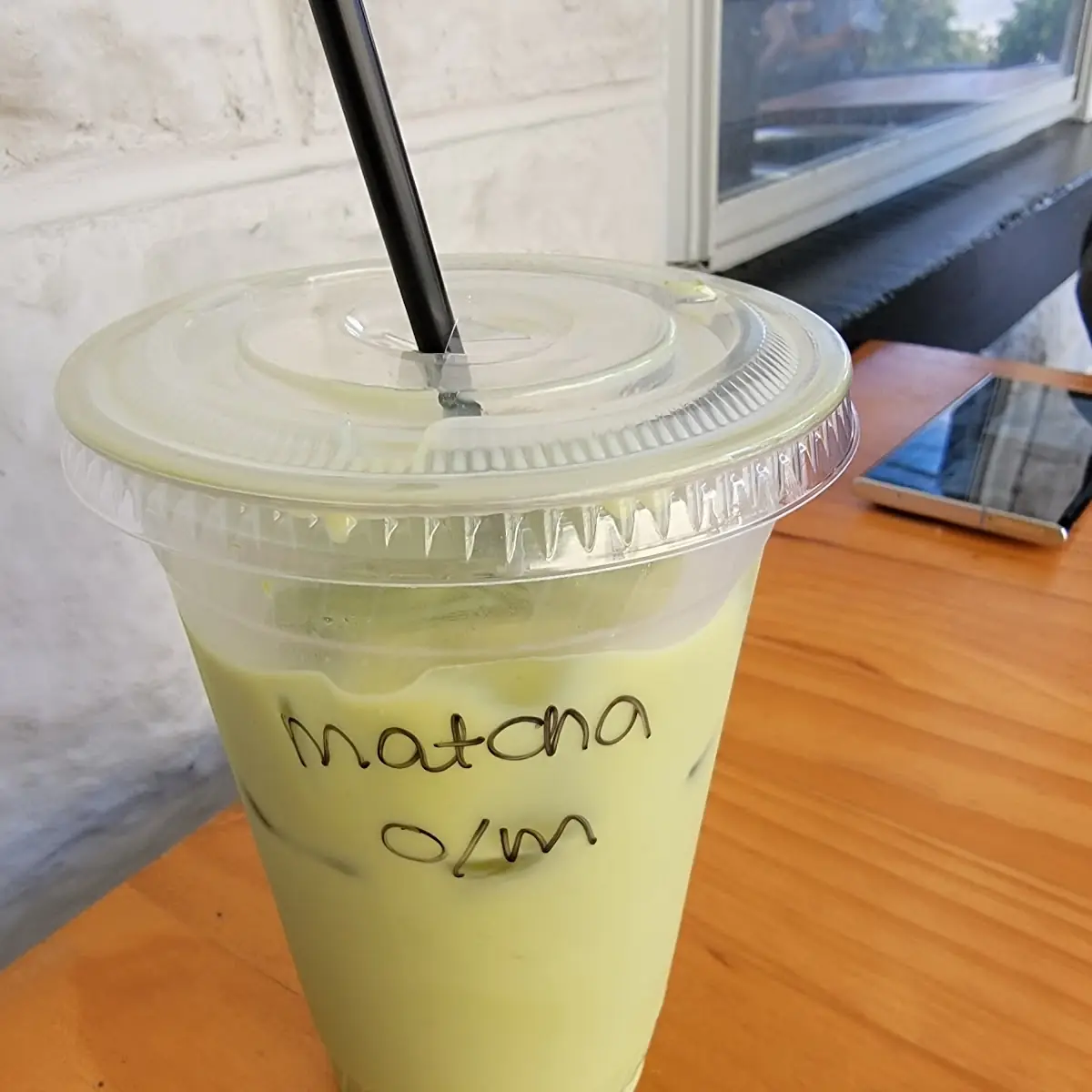 Iced Matcha Latte
