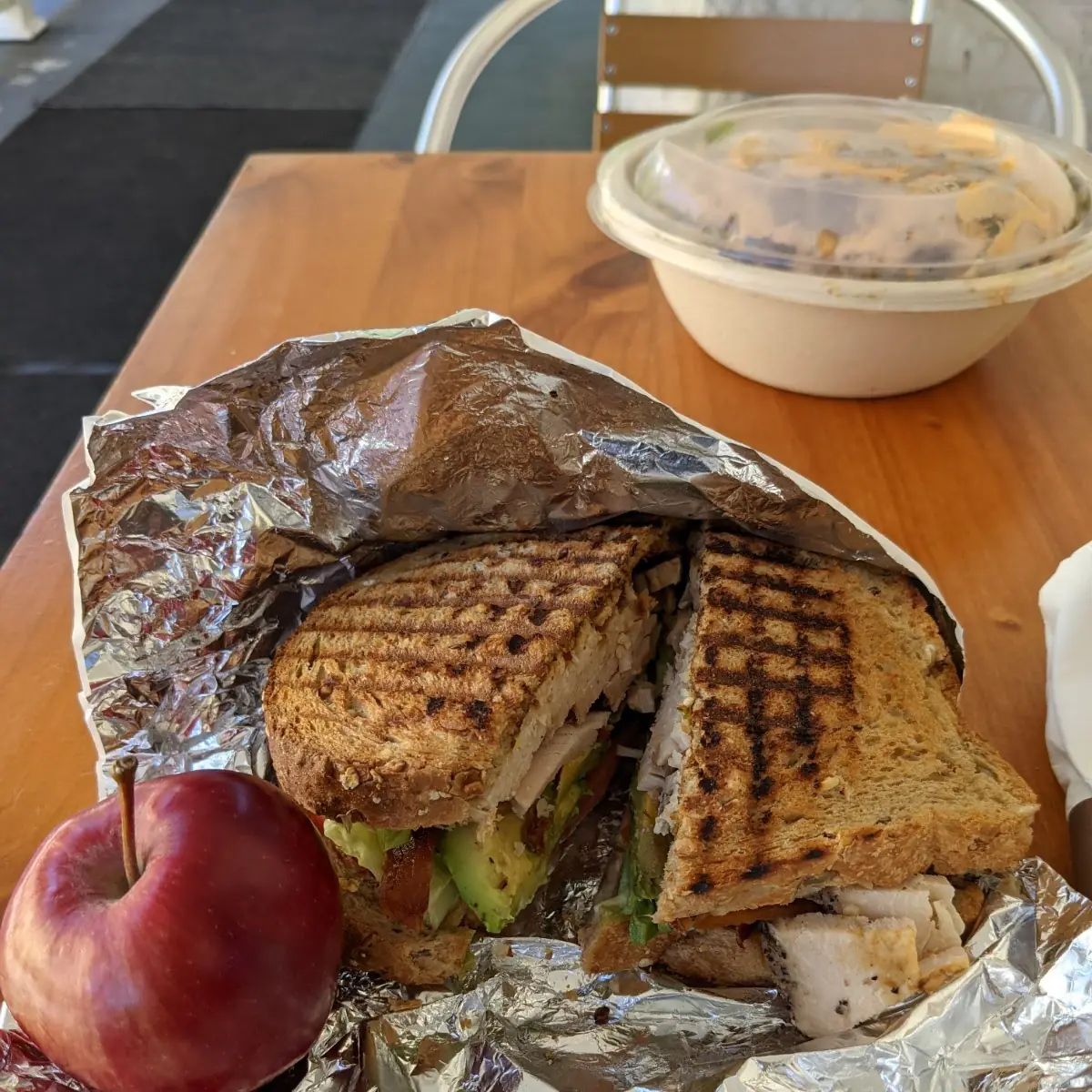 Turkey Bacon Avocado Sandwich