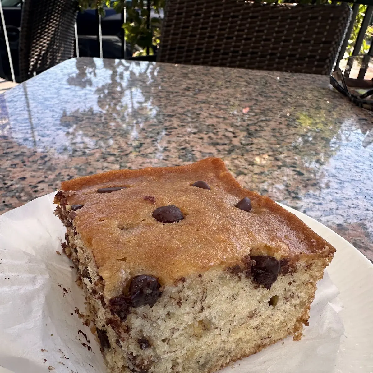 Chocolate Chip Banana Cake