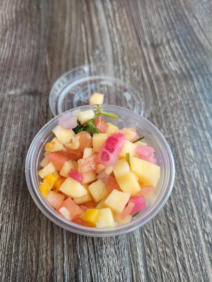 Mango Salad, Fresh Burrito