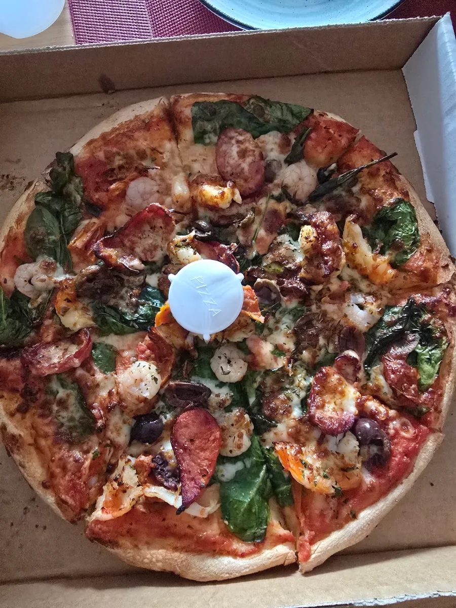 Chorizo and Prawn, Empire Pizza House