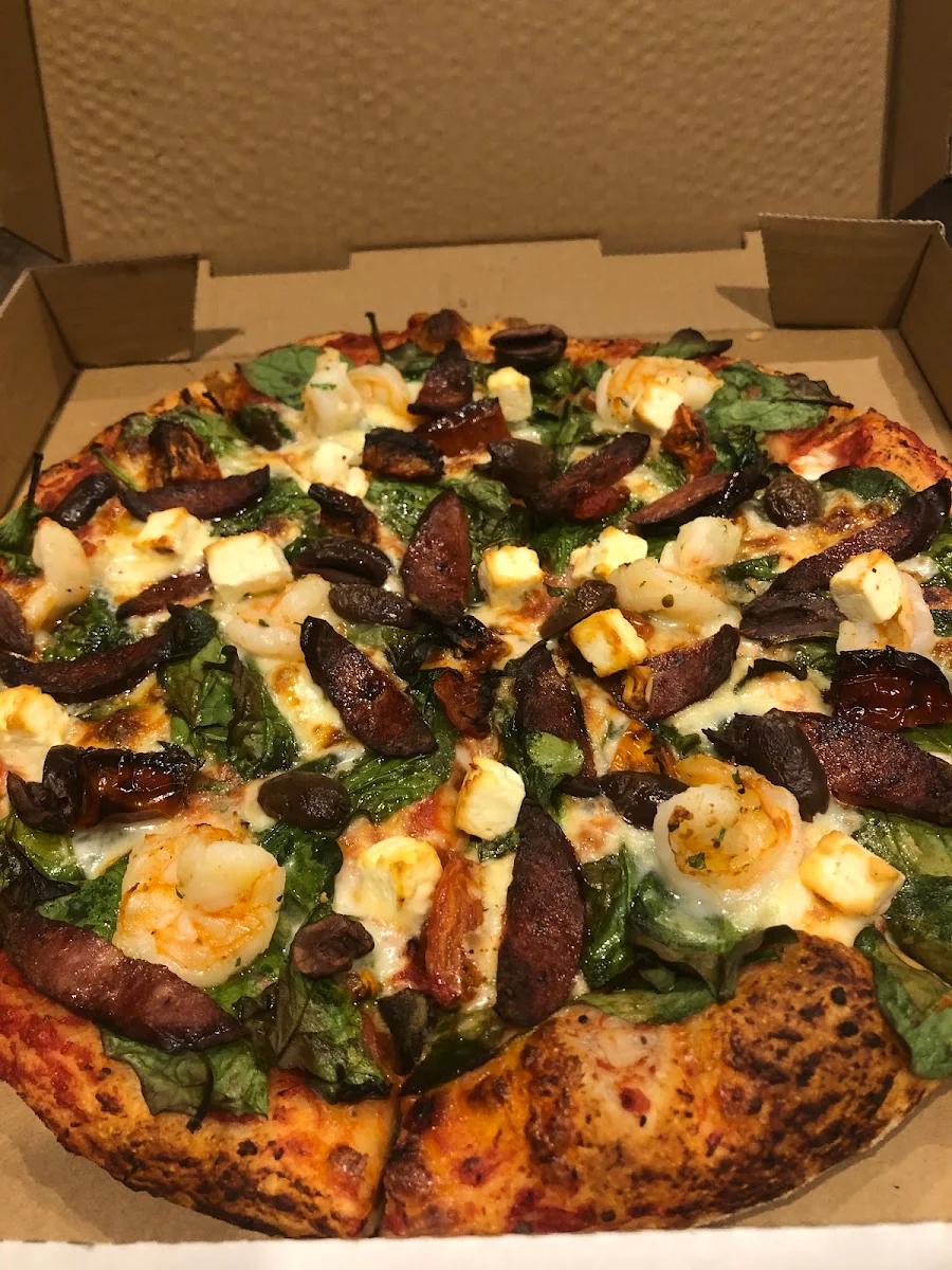 Prawn and Chorizo Pizza, Empire Pizza House