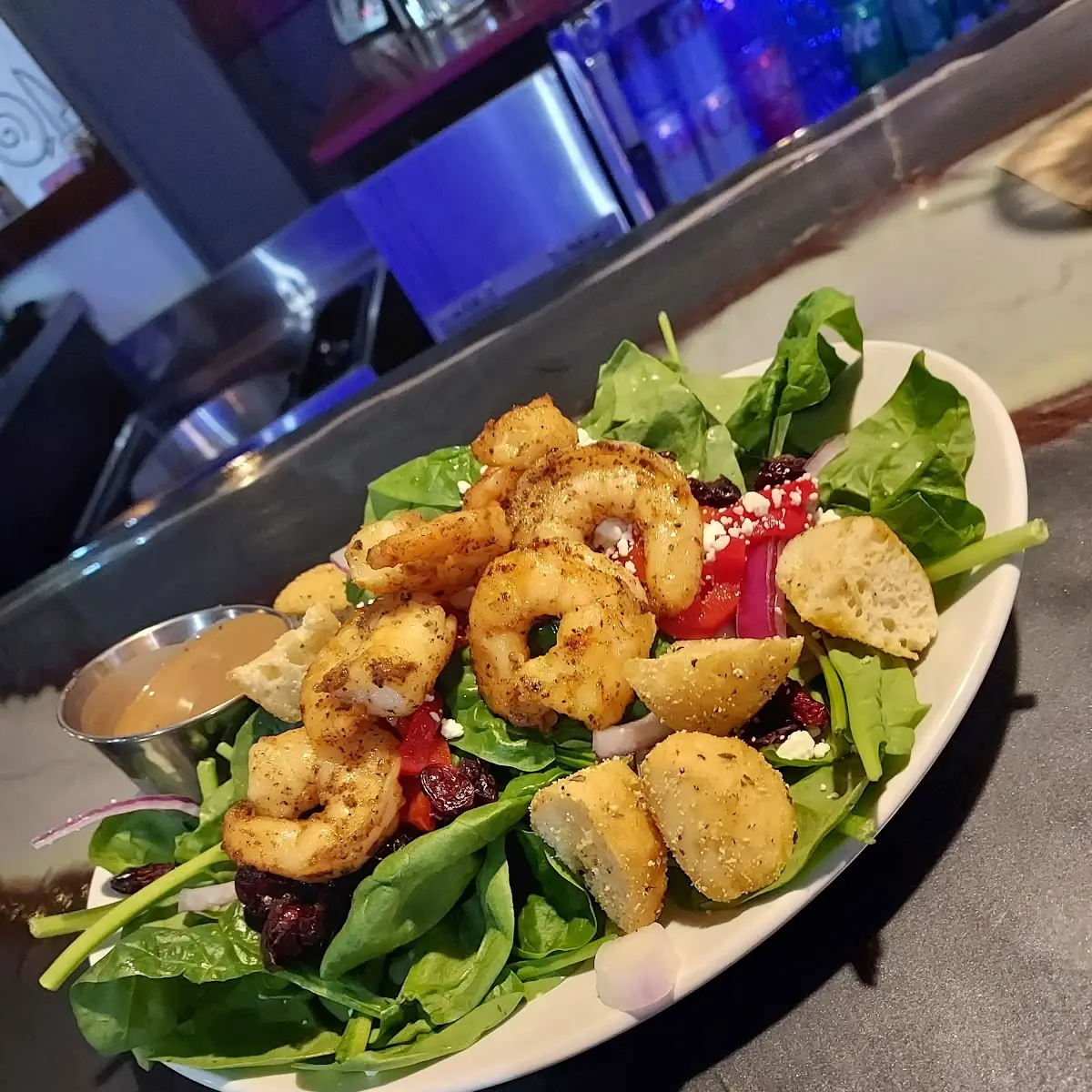 Spinach Salad Shrimp