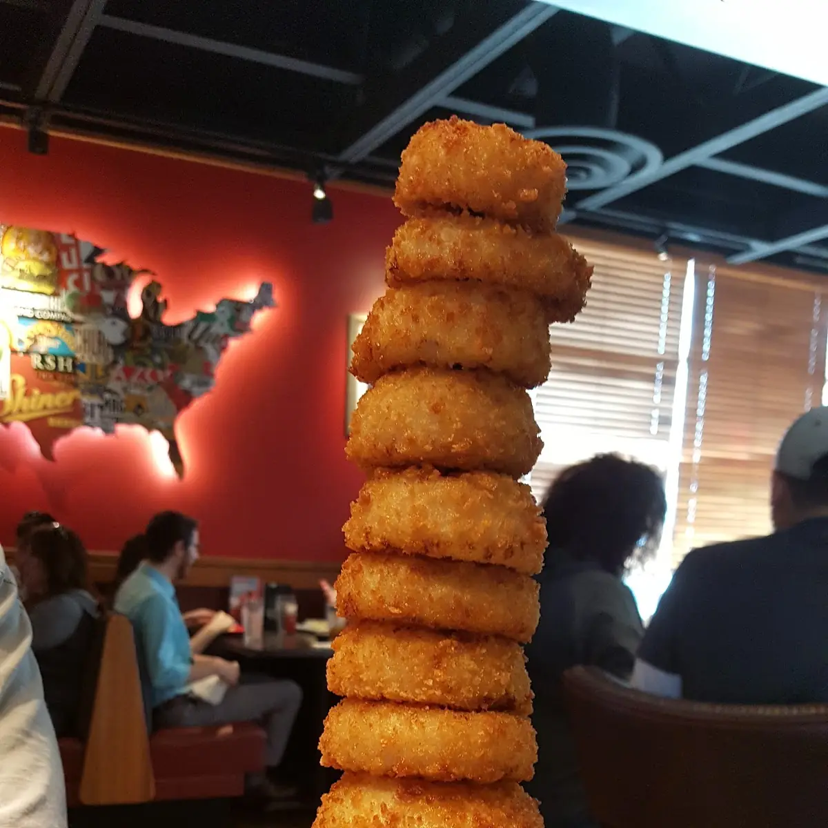 Towering Onion Rings