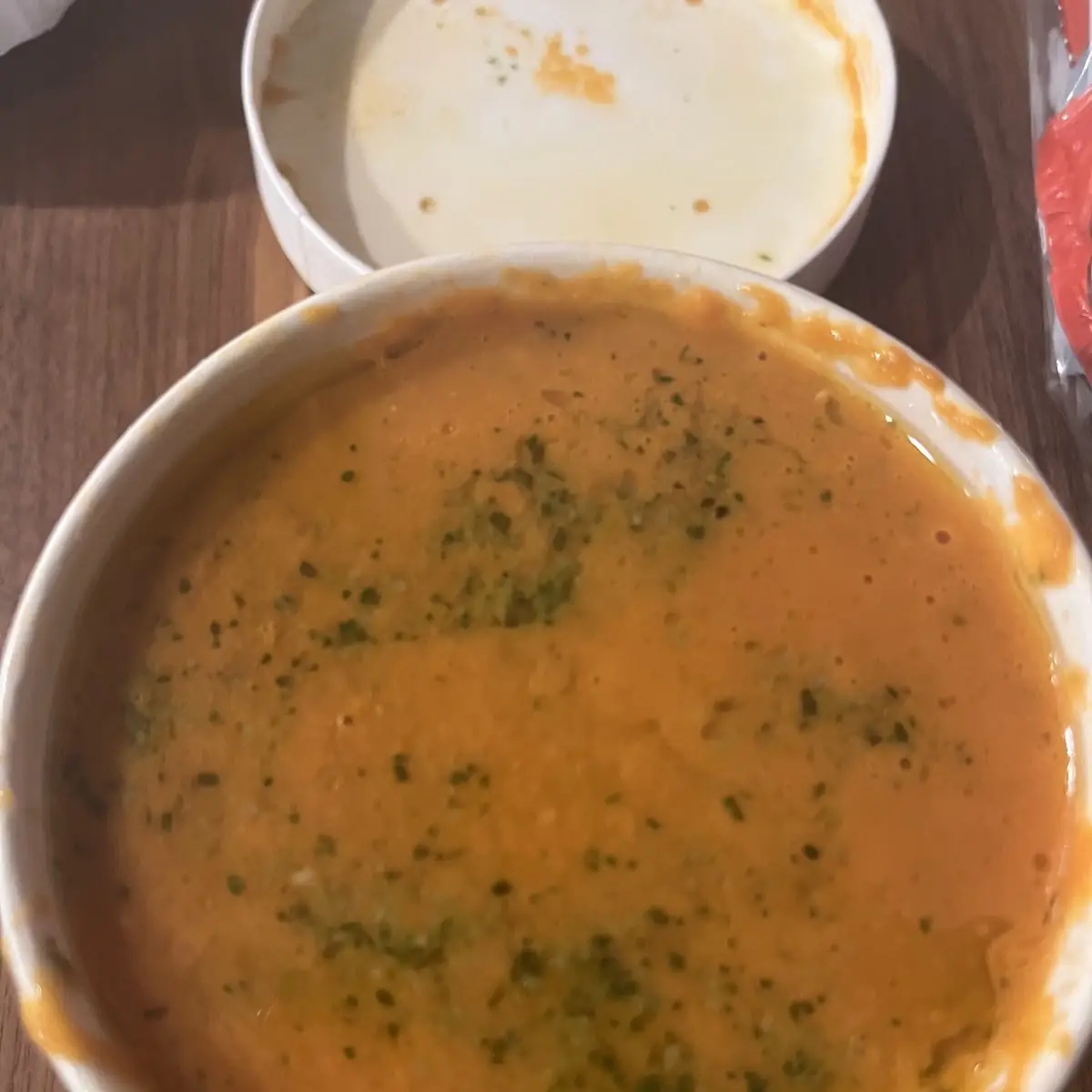 Roasted Tomato Basil Soup Cup