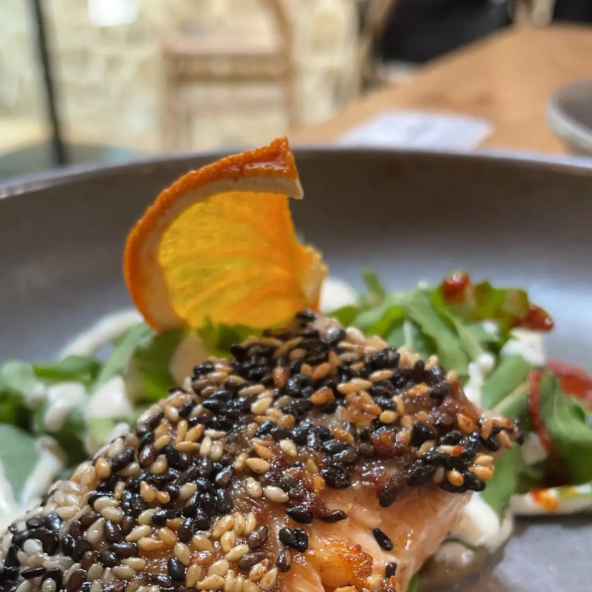 Sesame Crusted Salmon