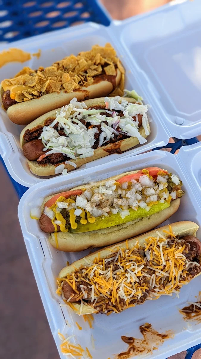 Frito Dog and Chili Dog