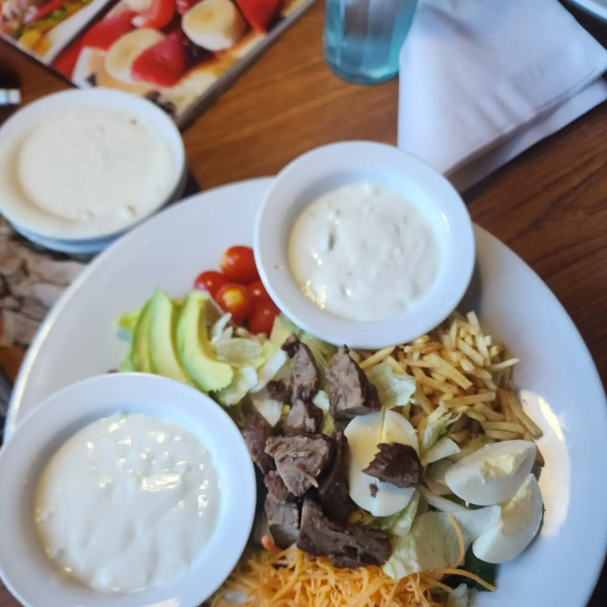 Cobb Salad with Prime Rib