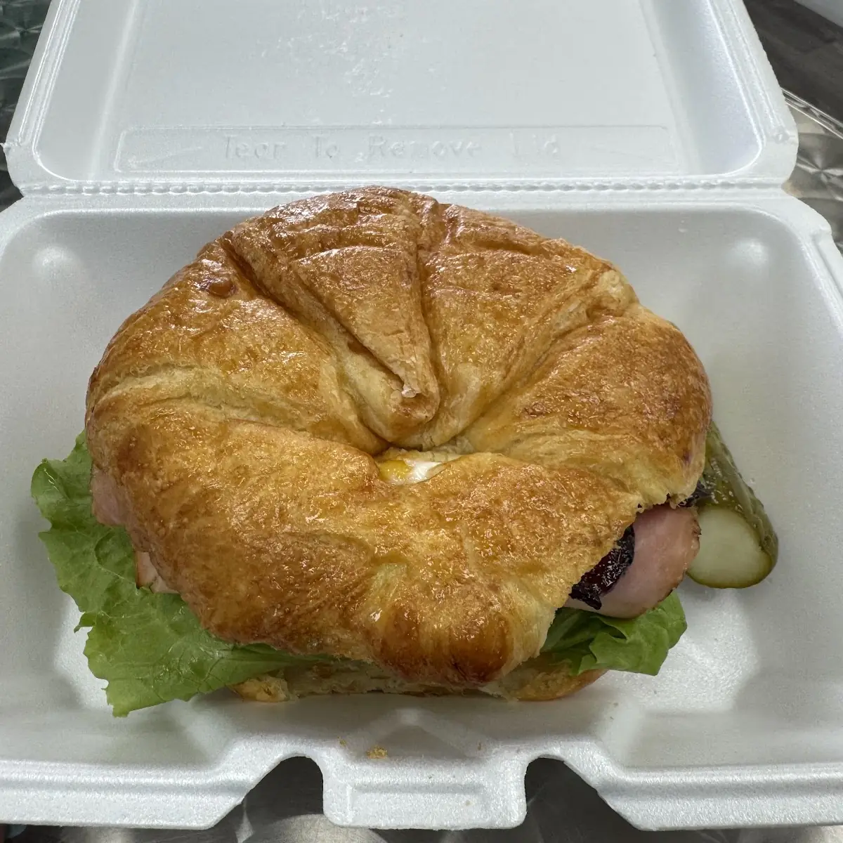 Strawberry Croissant