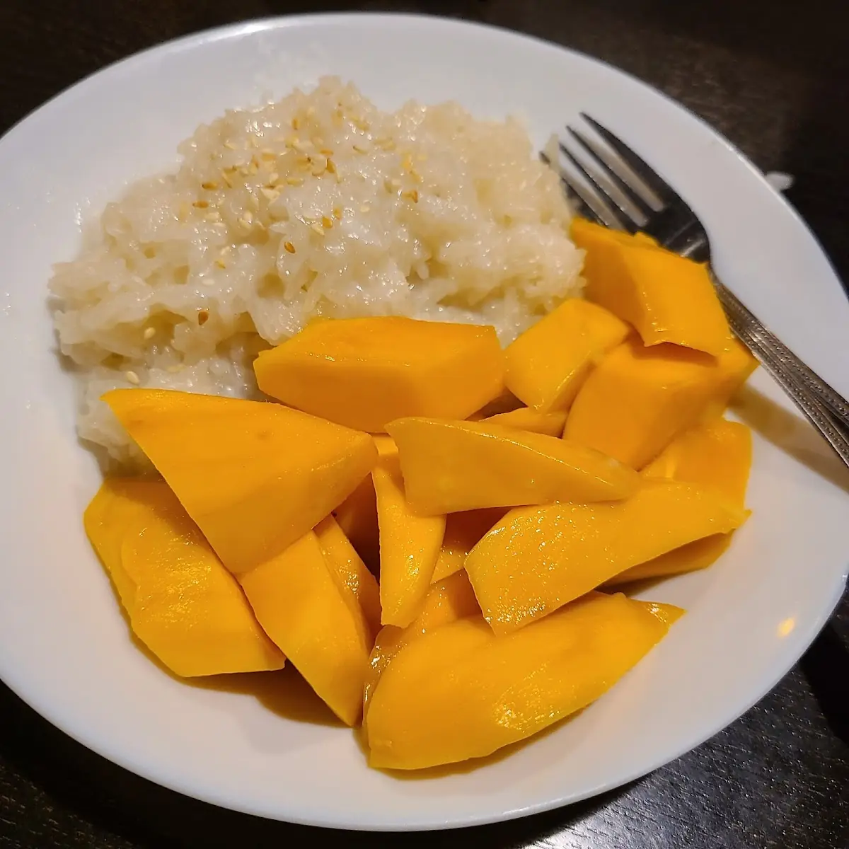 Sweet Sticky Rice with Mango