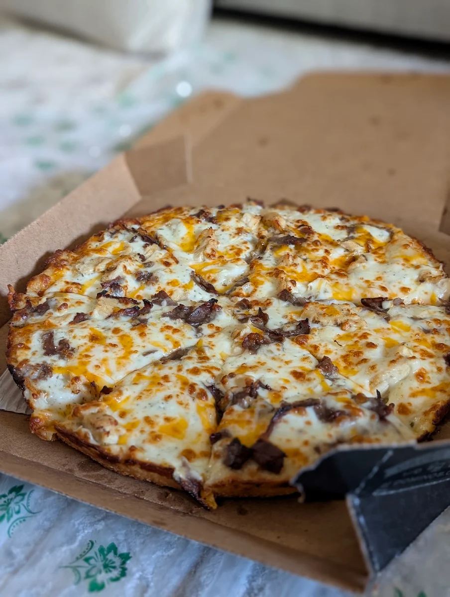 Cheesy Garlic Parmesan Viral Pizza