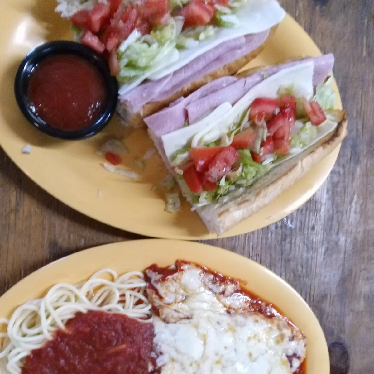 Chicken Parmigiana Sub