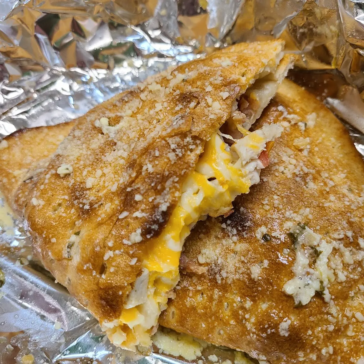 Chicken Bacon Ranch Calzone