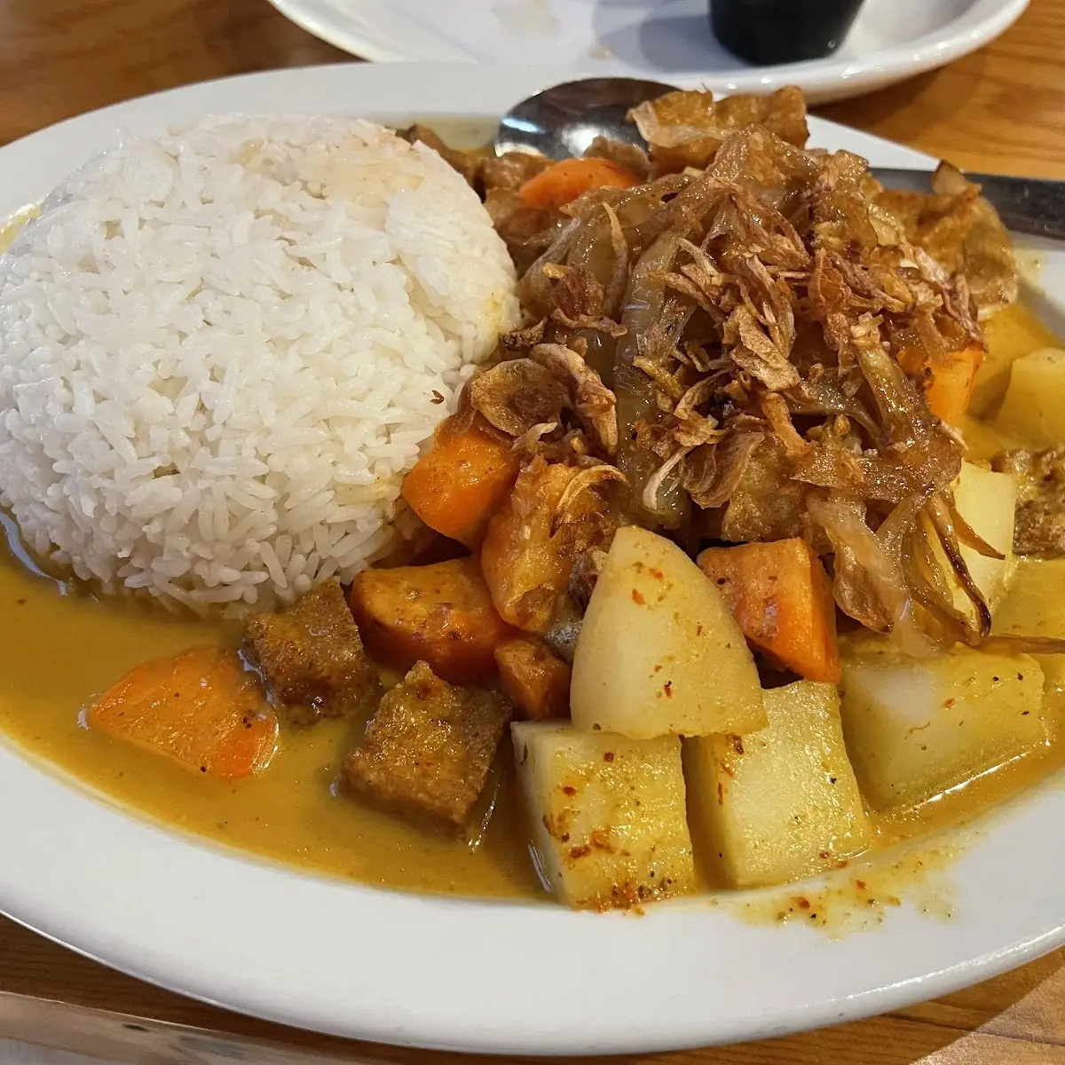 Yellow Tofu Curry