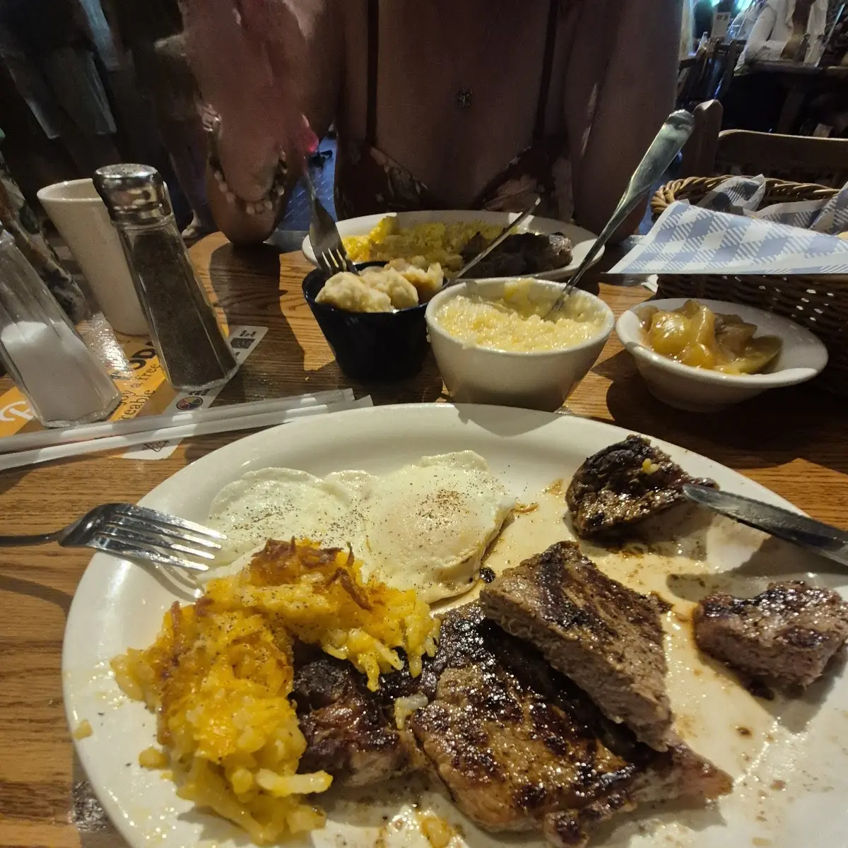 New York Strip Steak & Eggs
