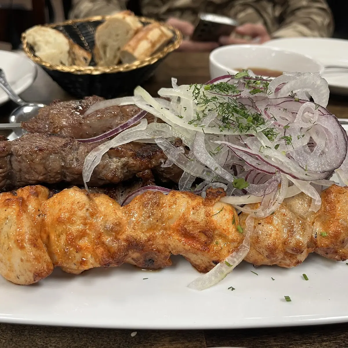 Roulette and Chicken Kebab
