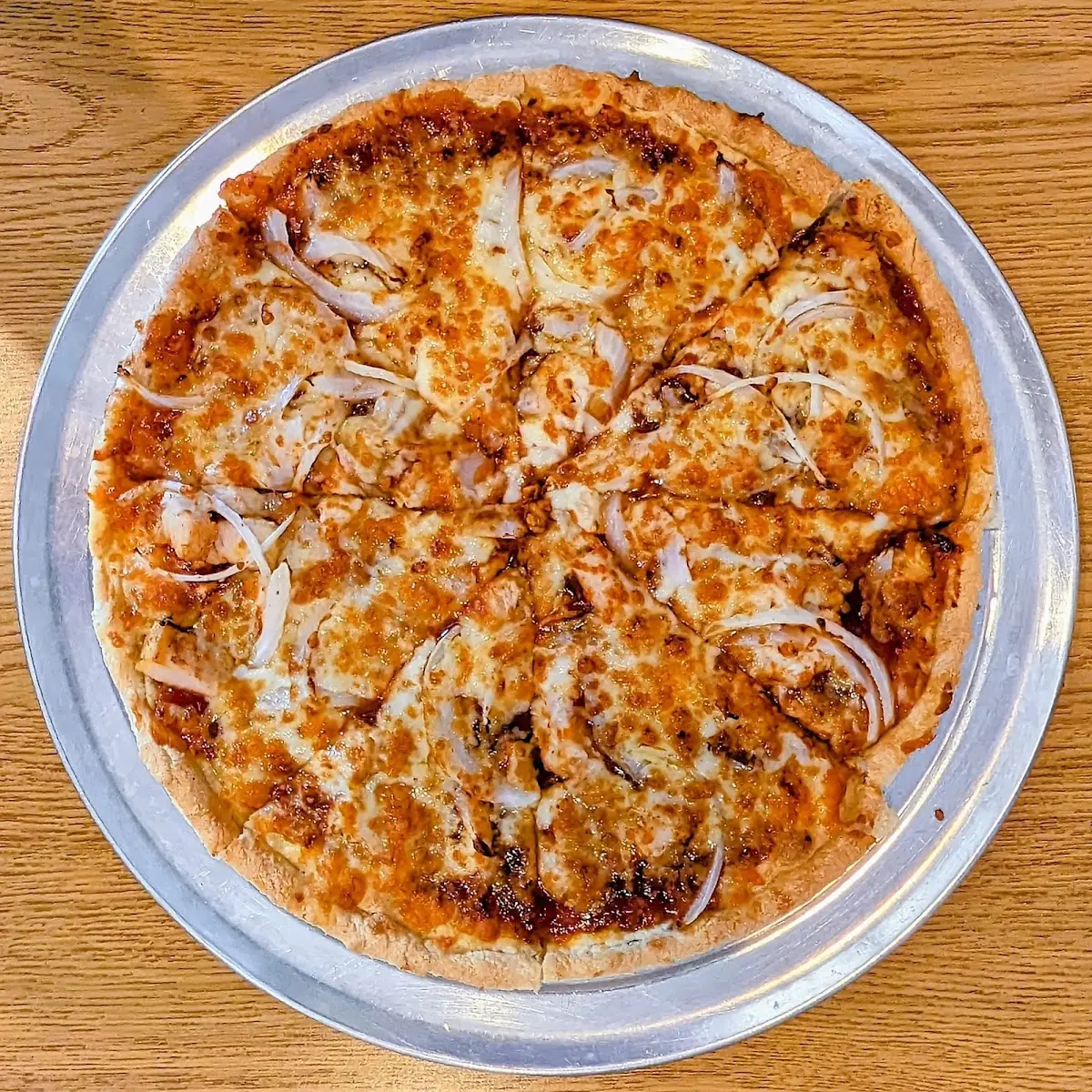 Chicken Bacon Ranch Pizza